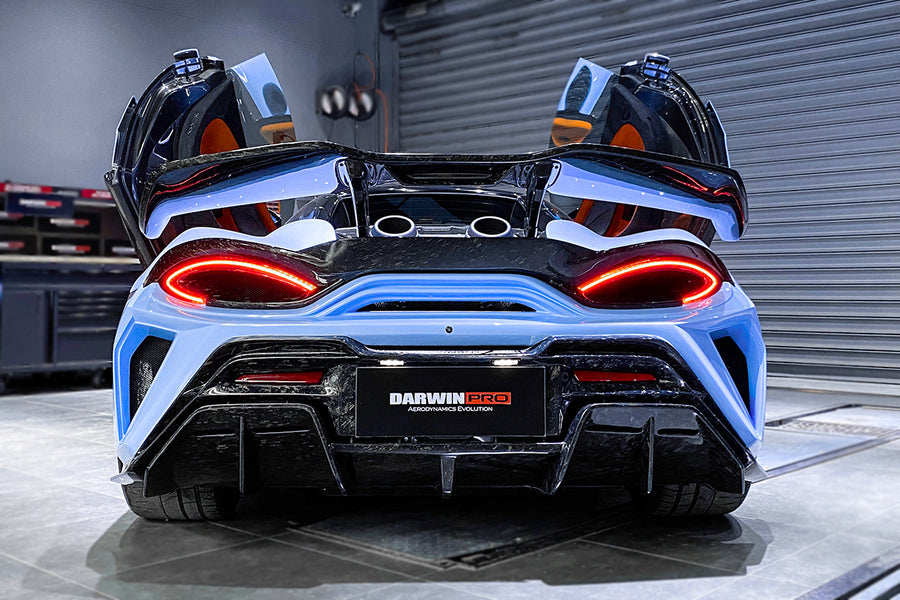 McLaren 600lt BKSS Style Partial Carbon Fiber Achterbumper 2018-2021