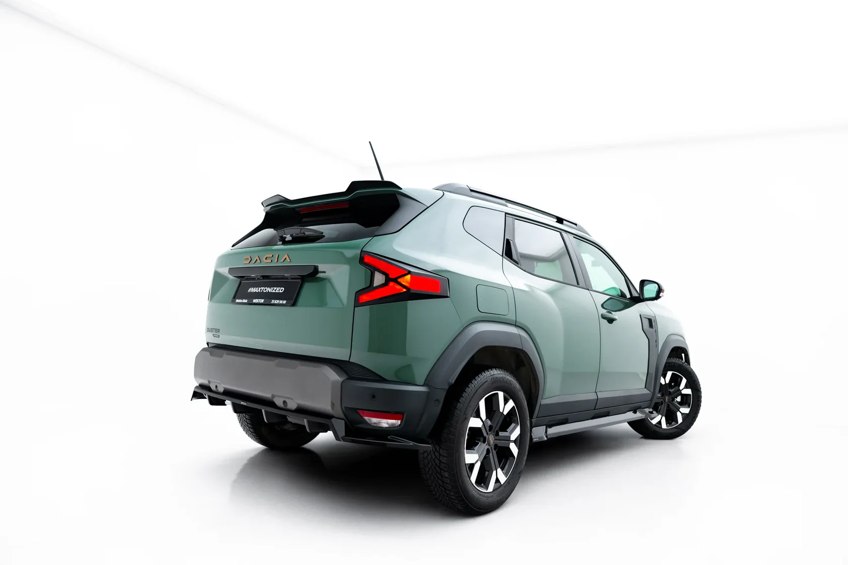 Voorbumperzijde Dacia DUSTER;