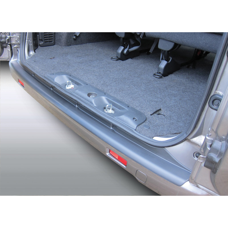 Protection de seuil arrière (ABS) sur mesure pour Nissan NV200 Noir