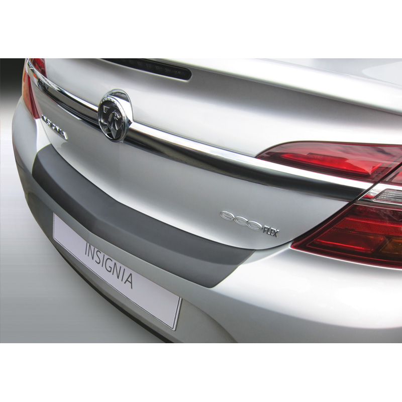 Protection de seuil arrière (ABS) sur mesure pour Opel Insignia 4/5 portes 10/2013-5/2017 Noir