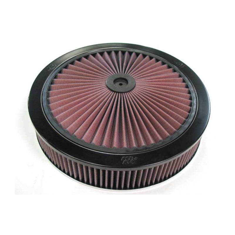 K&N Filtre à Air X-Stream - 130mm raccord, 305mm diamètre intérieur, 78mm hauteur - avec 32mm drop base (66-3040)