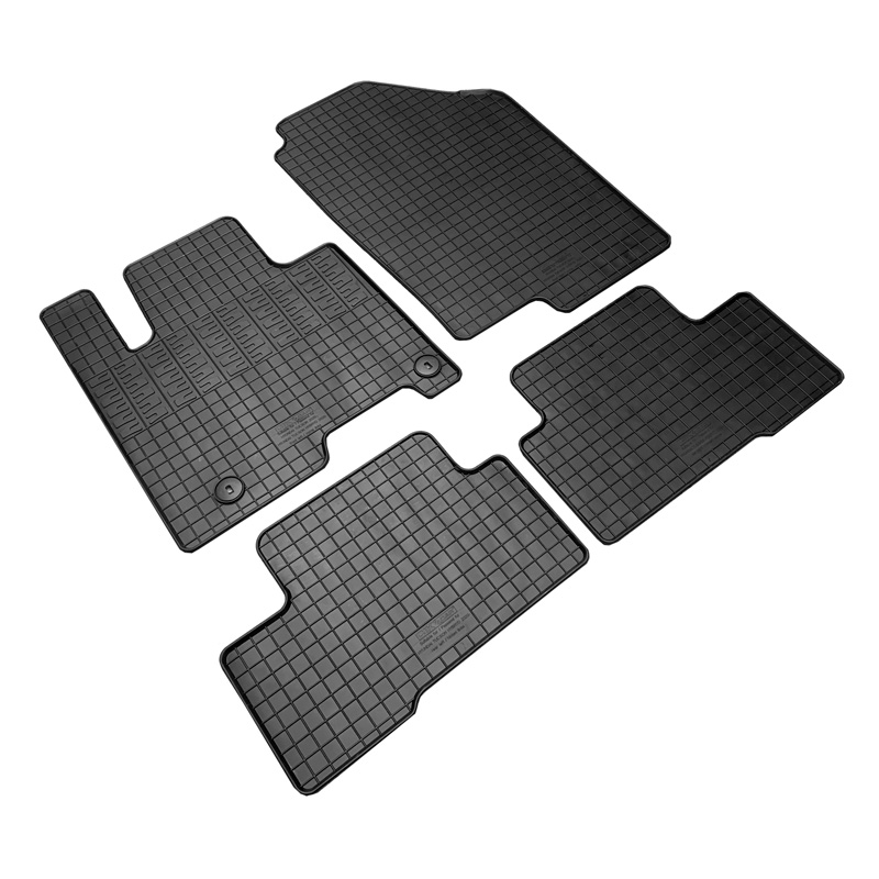 Set tapis de caoutchouc sur mesure pour Hyundai Tucson (NX4E) Full Hybrid 2020- (4-pièces + points de fixage)