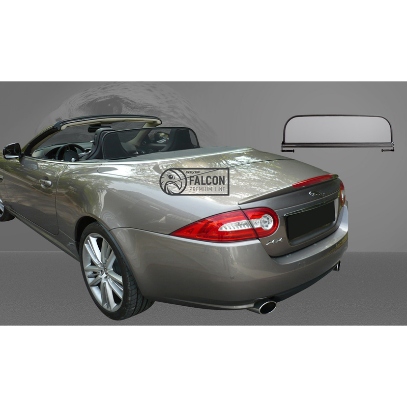 Filet coupe-vent Weyer Falcon Premium sur mesure pour Jaguar XK8 Type 150 2006-