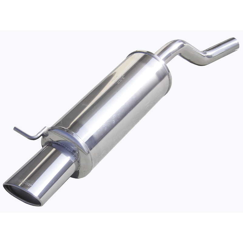 100% Inox Échappement Sport sur mesure pour Renault Twingo GT 1.2T (100cv) 2007- 120x80mm