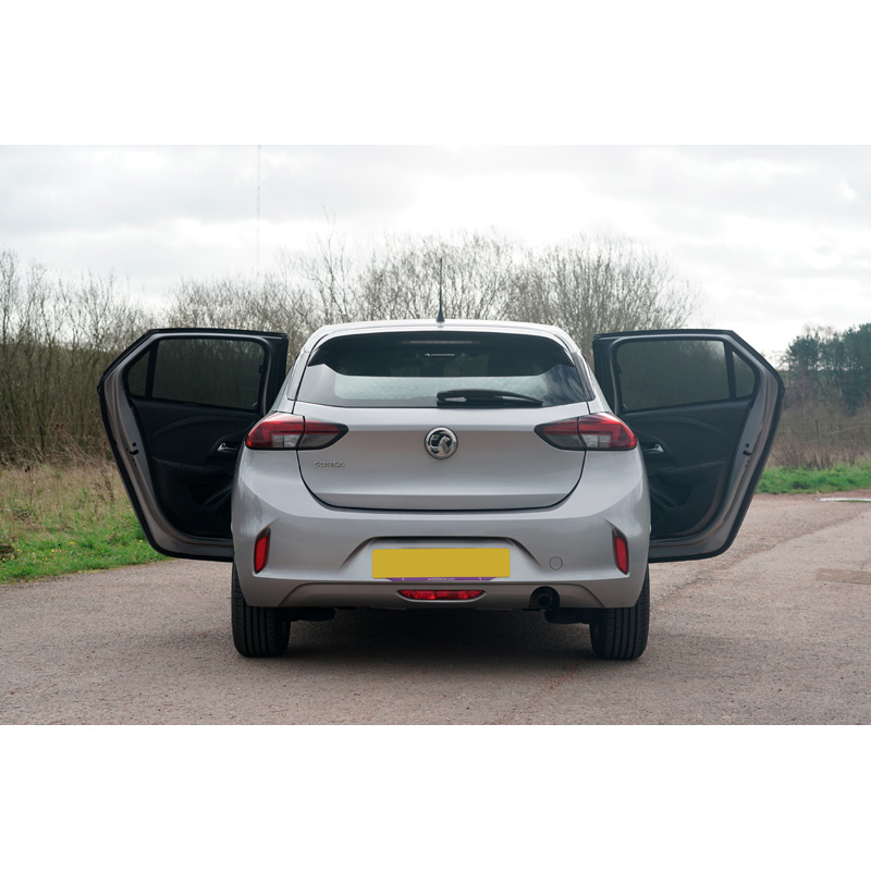 Set de Car Shades (vitres latérales) sur mesure pour Opel Corsa F 5-portes 2019- (2-pièces)