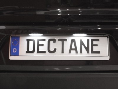 LED Licenceplateplaat lightning Mercedes Benz W204 Sedan/Station