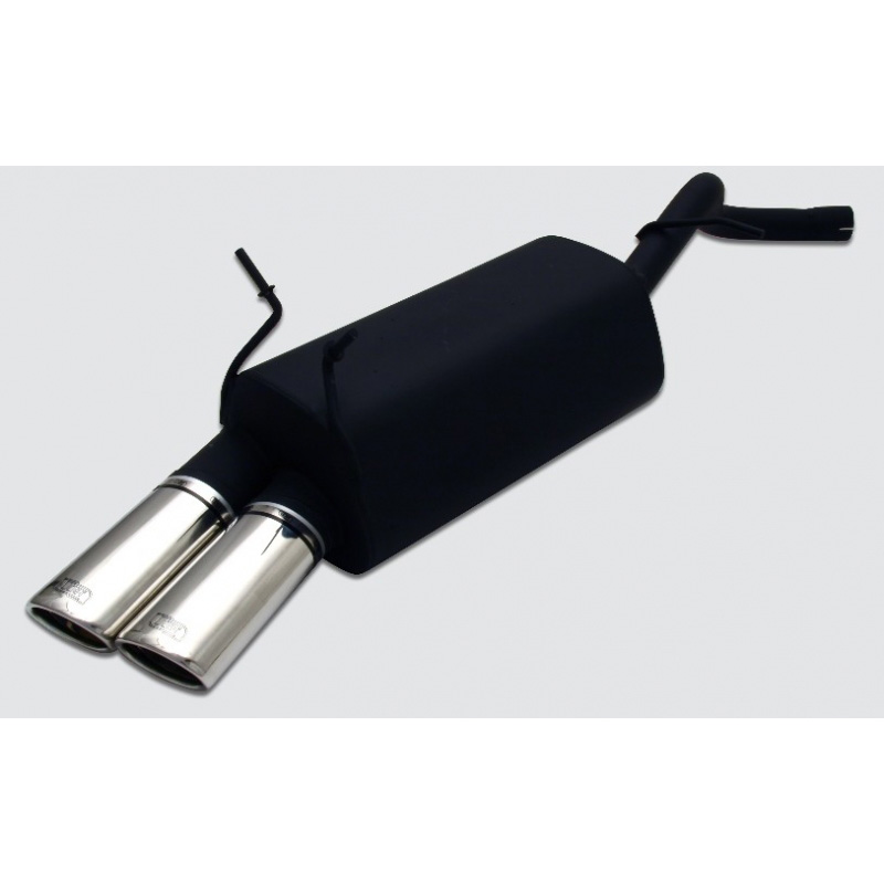Échappement sur mesure pour Renault Megane Scenic 1.4i 55kW/1.6i 55/66kW/1.6i 16V 79kW/1.8i 16V 85kW/2.0i 85kW/2.0i 16V 103kW 1995-2002 2x 95x65mm