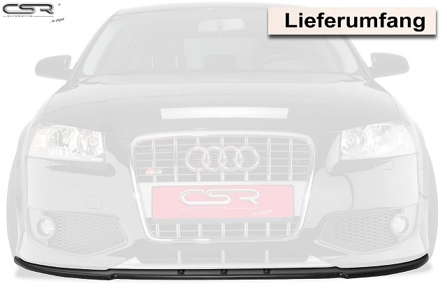 Cupspoilerlip carbon-look Audi S3 8P CSL162-C