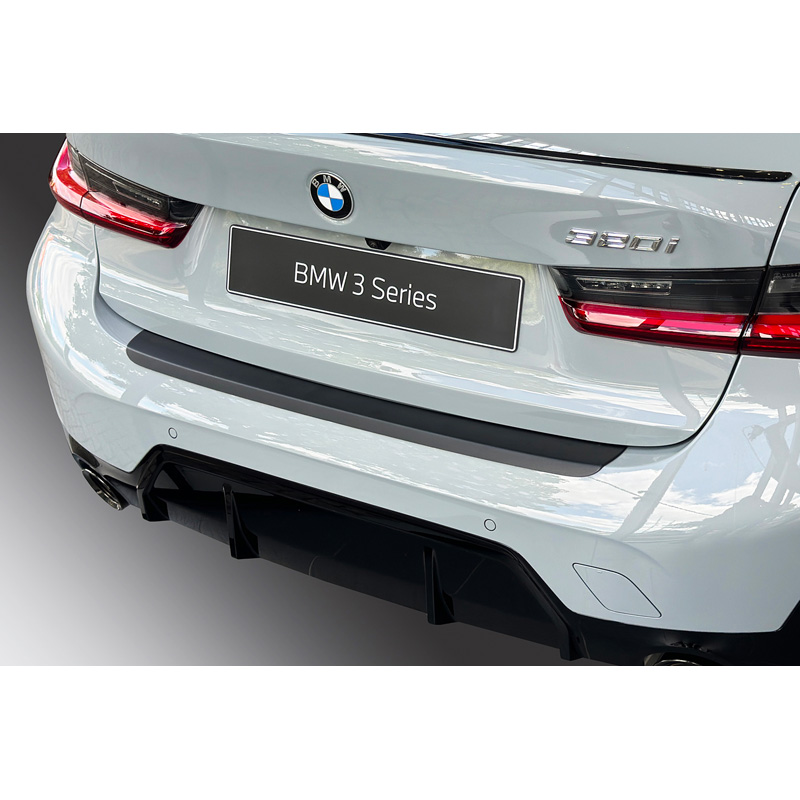RGM Protection de seuil arrière (ABS) sur mesure pour BMW Série 3 G20 Sedan 'M-Sport' Facelift 2023- Noir