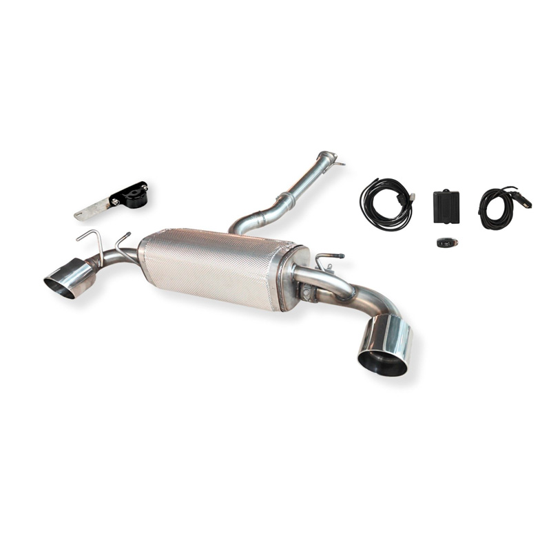 Ulter Sport Échappement inoxydable double sur mesure pour Toyota GR Yaris Mk2 2024- 206kW 2x115mm