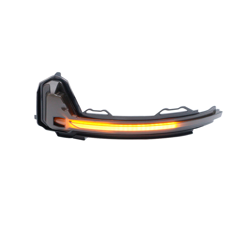 Set de Clignotants de Rétroviseurs LED sur mesure pour Volkswagen Tiguan II 2016- & Tiguan Allspace 2017- - Fumée - incl. Feux Dynamiques