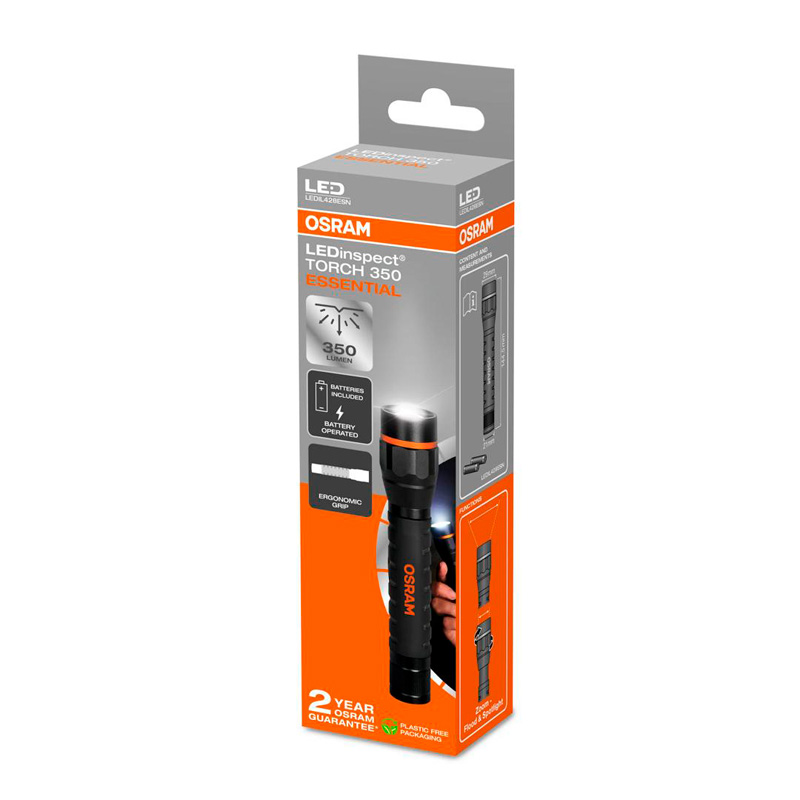 Osram LEDinspect® TORCH 350 Essential - Lampe d'inspection manuelle