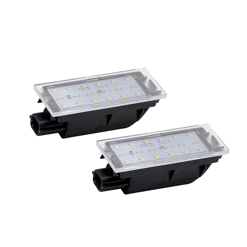 Éclairage de Plaque d'Immatriculation LED sur mesure pour Smart ForTwo (453) 2014-