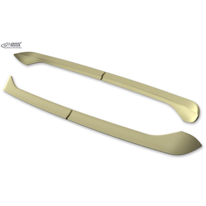 Becquet de toit sur mesure pour Citroën Jumpy/Spacetourer & Peugeot Expert/Traveller & Toyota Proace/Proace Verso 2016- Opel Vivaro/Zafire Life 2019- & Fiat Scudo/Ulysse 2022- (avec 2 portes arrières) (PUR-IHS)