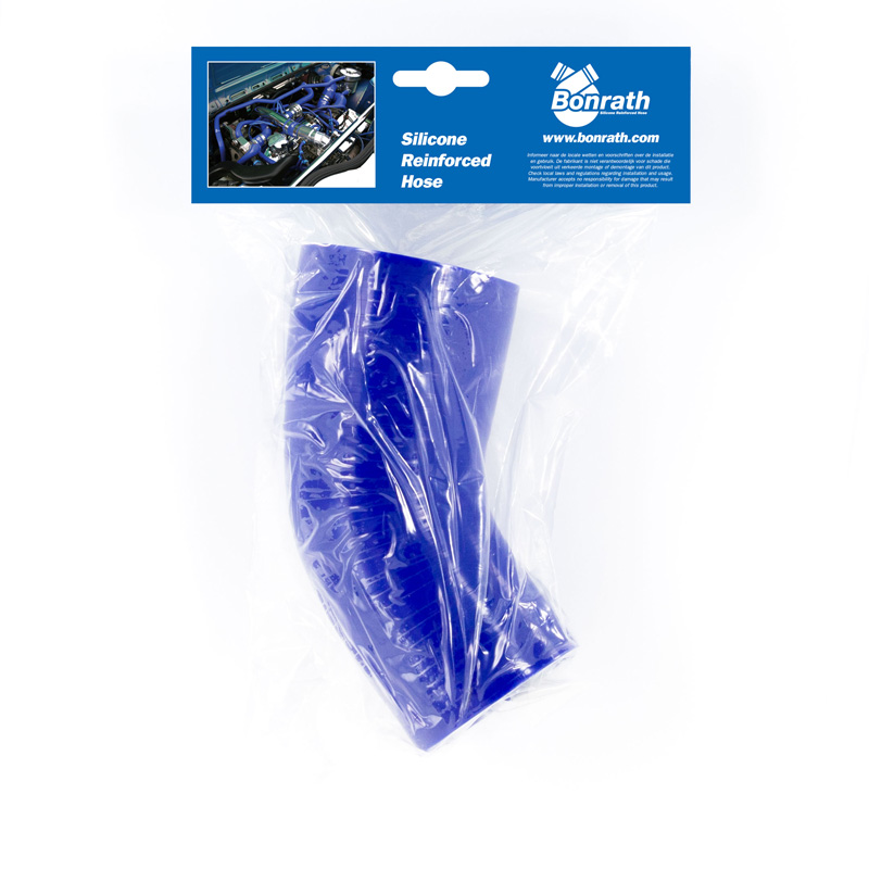 Bonrath Durite Silicone réducteur coudé 45 degré - Longueur: 50mm - Ø83>70mm