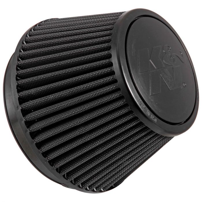 K&N Filtre à Air Noir Dryflow Universel Conique 152mm raccordement, 191mm de base, 133mm en haut, 124mm hauteur (RU-3106HBK)