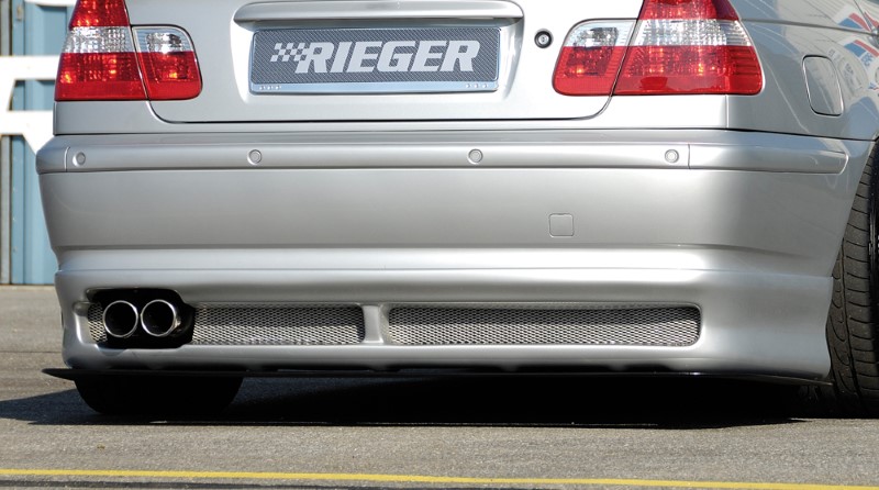 Spoilerzwaard voor Achteraanzet BMW E46 Sedan vanaf 2002 Rieger