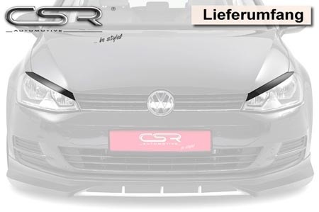 Koplampspoilers VW Golf VII