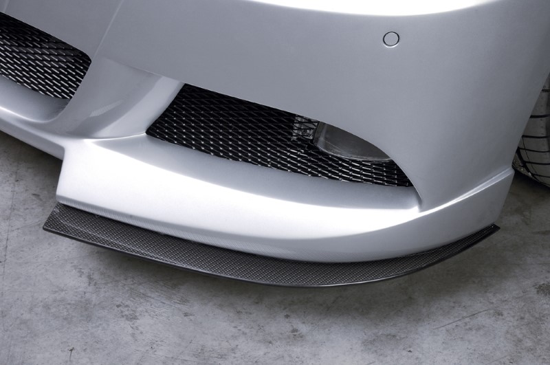 Spoilerzwaard Carbon voor Voorspoilerlip BMW E60 Rieger