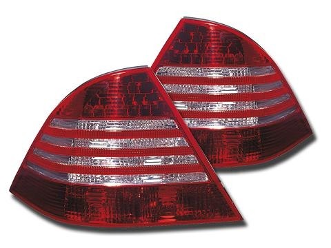 Feux arriere Mercedes S-Class W220 LED rouges