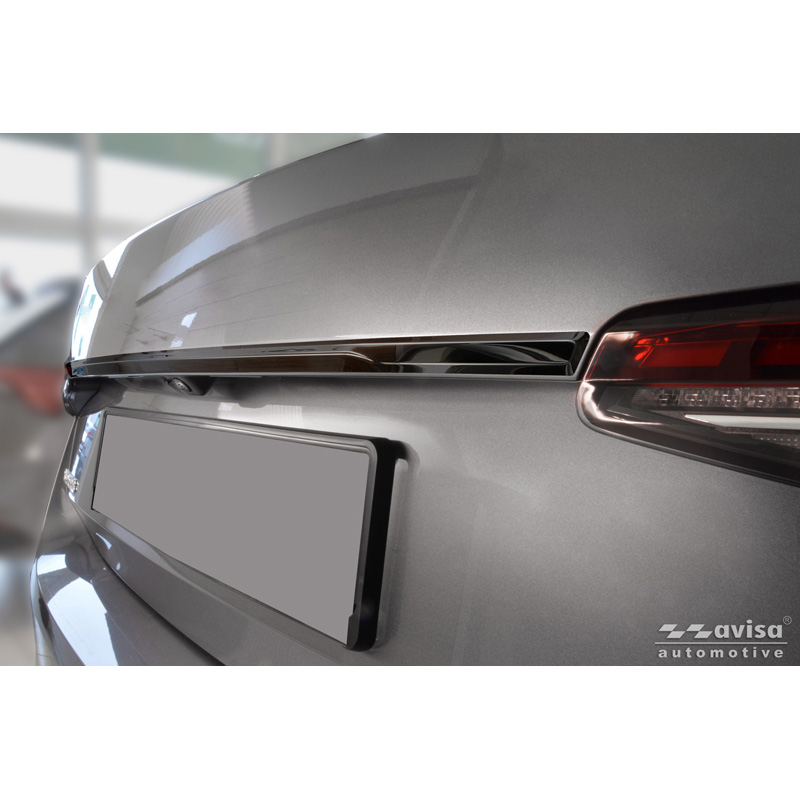 Avisa Moulure de hayon en Inox Noir Chrome sur mesure pour Skoda Superb IV Liftback (NZ3) 2024-