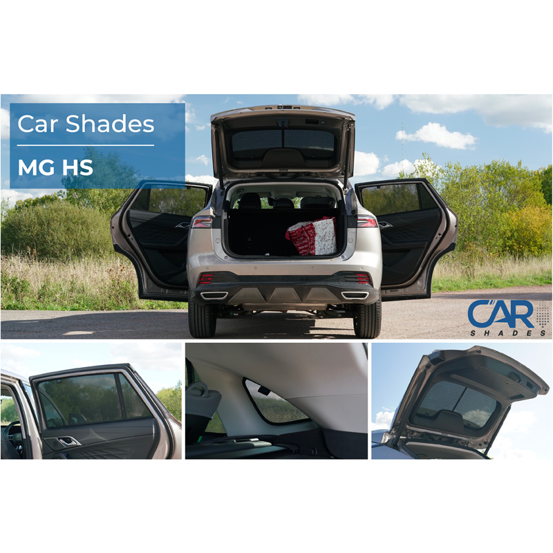 Set de Car Shades sur mesure pour MG (E)HS II 2024- (6-pièces)