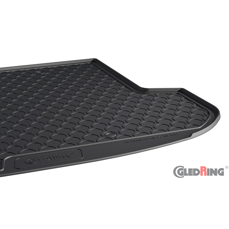 Coquille coffre-arrière Rubbasol (caoutchouc) sur mesure pour Hyundai Santa Fé IV (TM) (5-Personnes) 2018- excl. Hybrid & PHEV