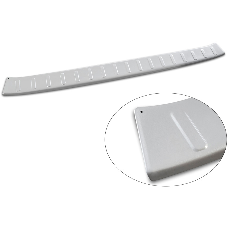 Avisa Protection de Seuil de Coffre Acier Inox sur mesure pour Hyundai Inster 2024- - Argent Mat