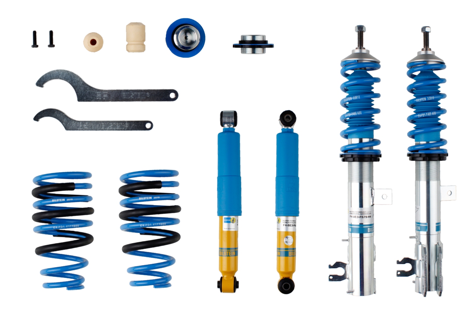 Bilstein B14 Amortisseur à Ressort Fiat 500 + Ford Ka