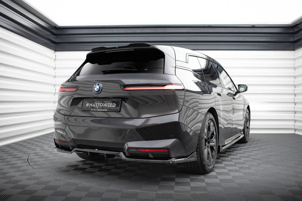 Spoiler BMW iX i20 Maxton Glans Zwart