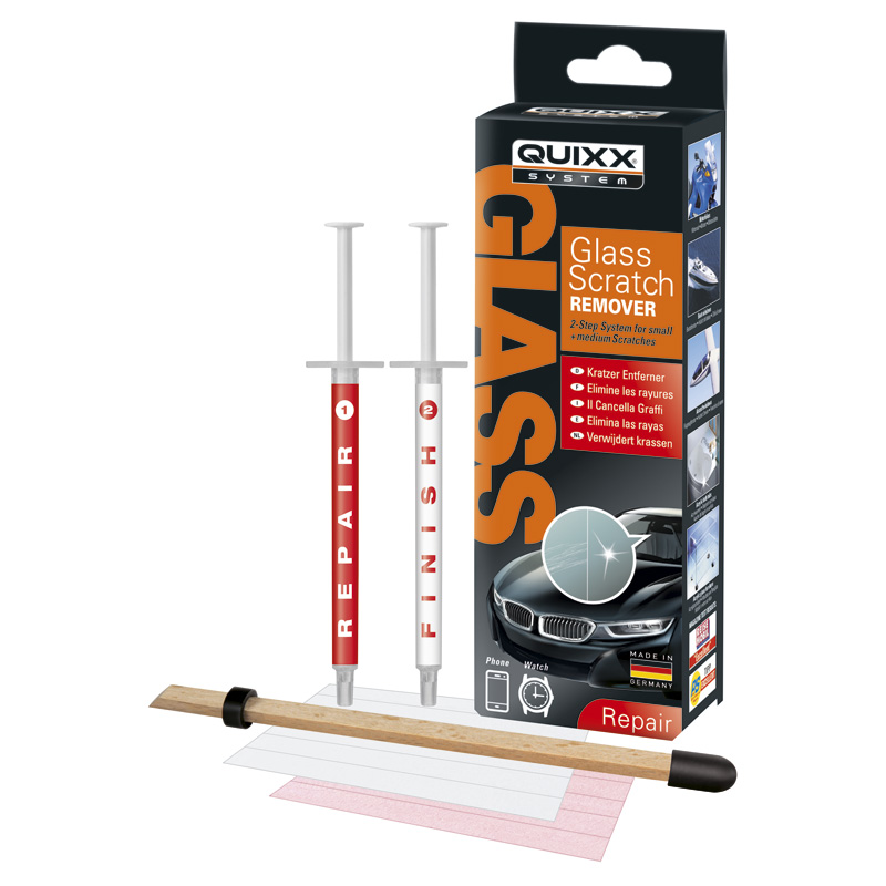 Quixx Glass Scratch Remover / kit anti-rayures