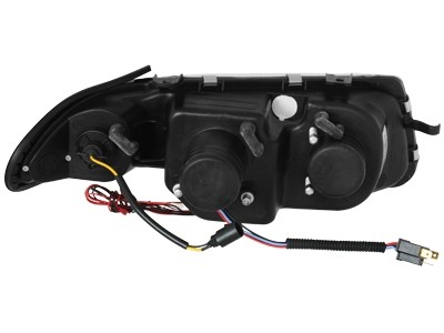 Phares Opel Astra F Angel Eyes 91-94 chrome