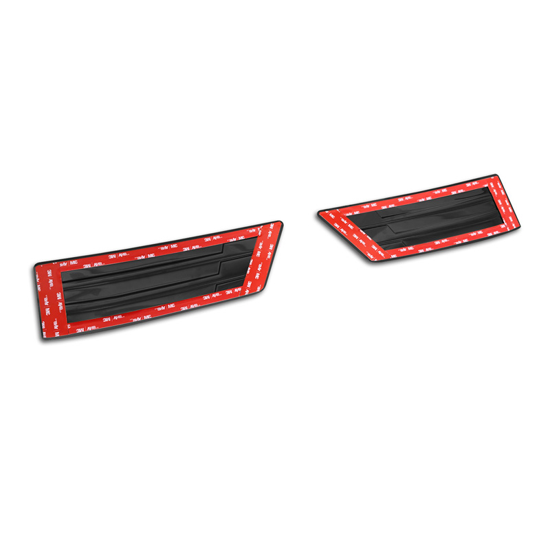 Avisa Protection de seuil arrière inox noir sur mesure pour Renault Scenic E-Tech 2024- 'Ribs'