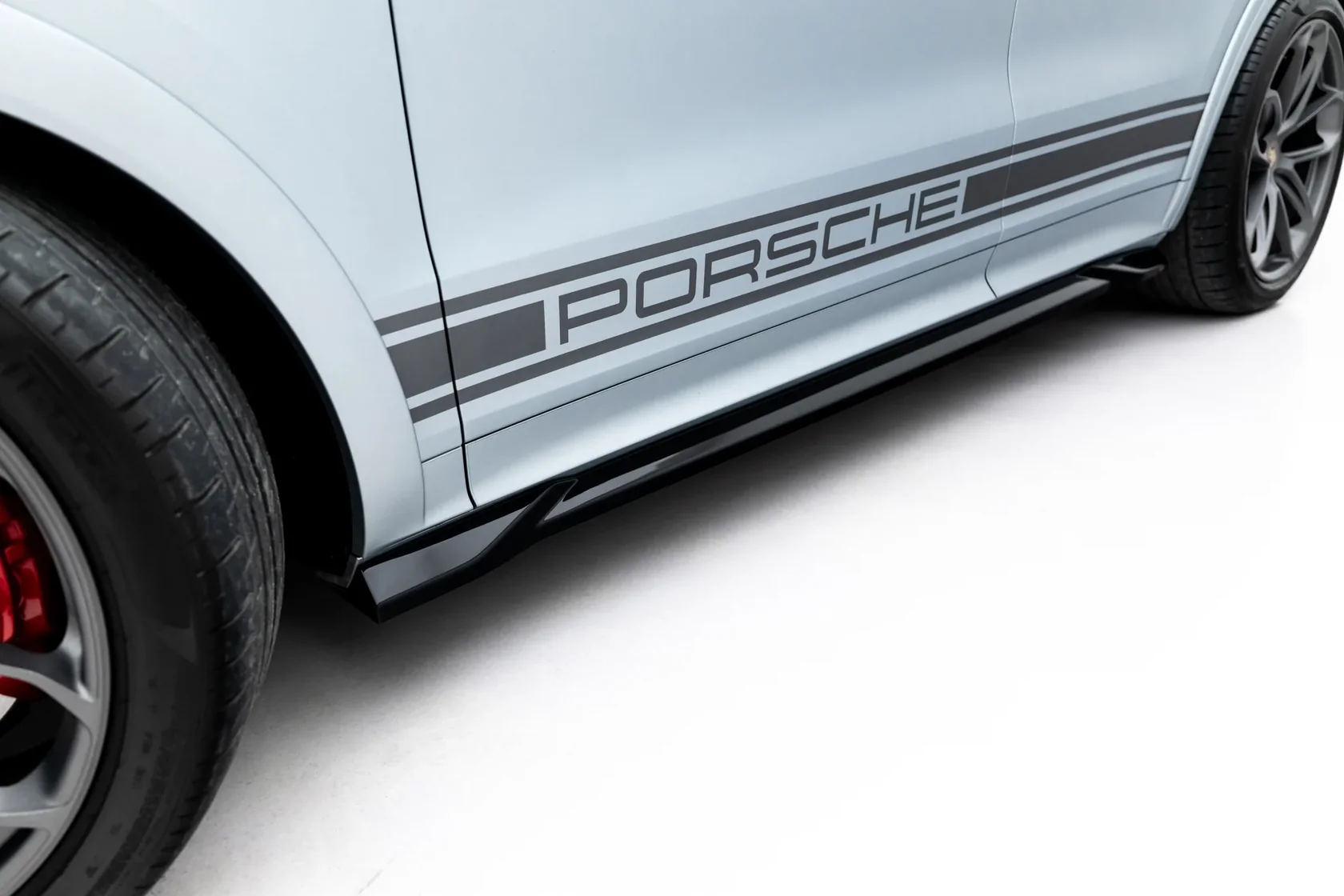 Zijskirts Porsche Cayenne GTS / Turbo Sport Pack / Turbo E-Hybrid GT Pack Coupe Mk3 Facelift