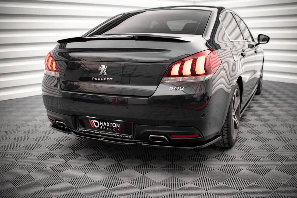 Diffuser Peugeot 508 GT MK1 FL Maxton Glans Zwart