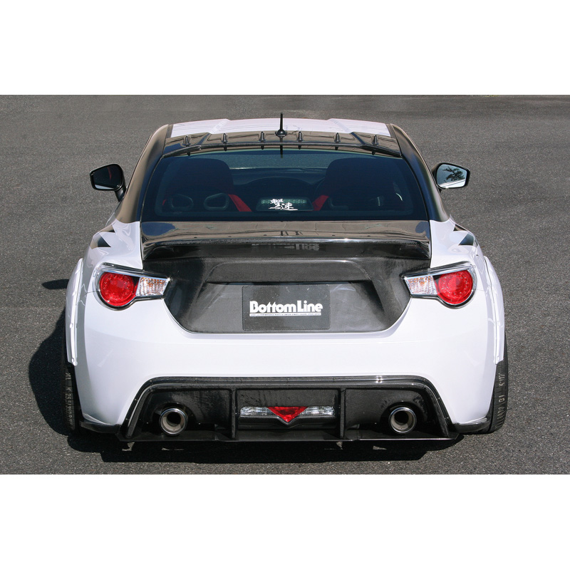 Chargespeed Jupe arrière (diffuseur) sur mesure pour Toyota GT / Subaru BRZ (FRP) Type 2