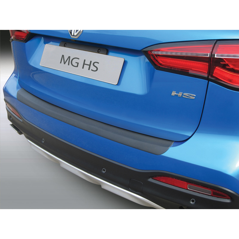 Protection de seuil arrière (ABS) sur mesure pour MG (E)HS 2020-07/2024 Noir