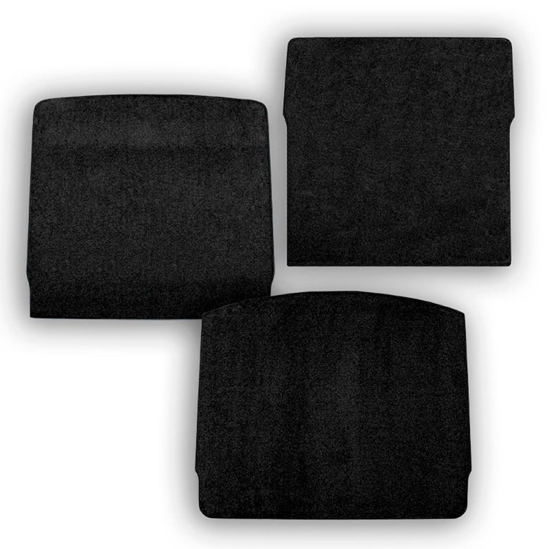 CIKCAR Tapis de coffre en velours sur mesure pour MG ZS II Hybrid 2024-