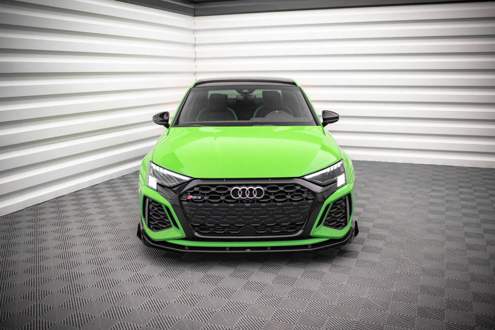 Voorspoiler V.1 met Canards Audi RS3 8Y Maxton Street Pro