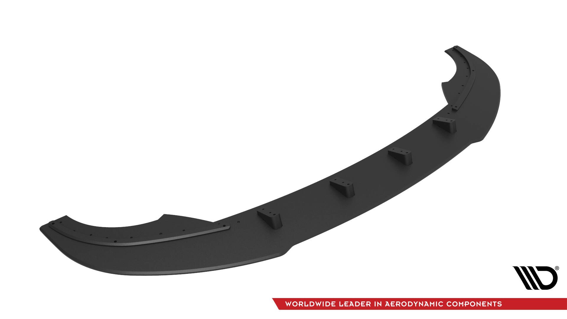 Street Pro Voorspoiler passend voor Cupra Formentor MK1 Facelift Maxton Glanzend zwart