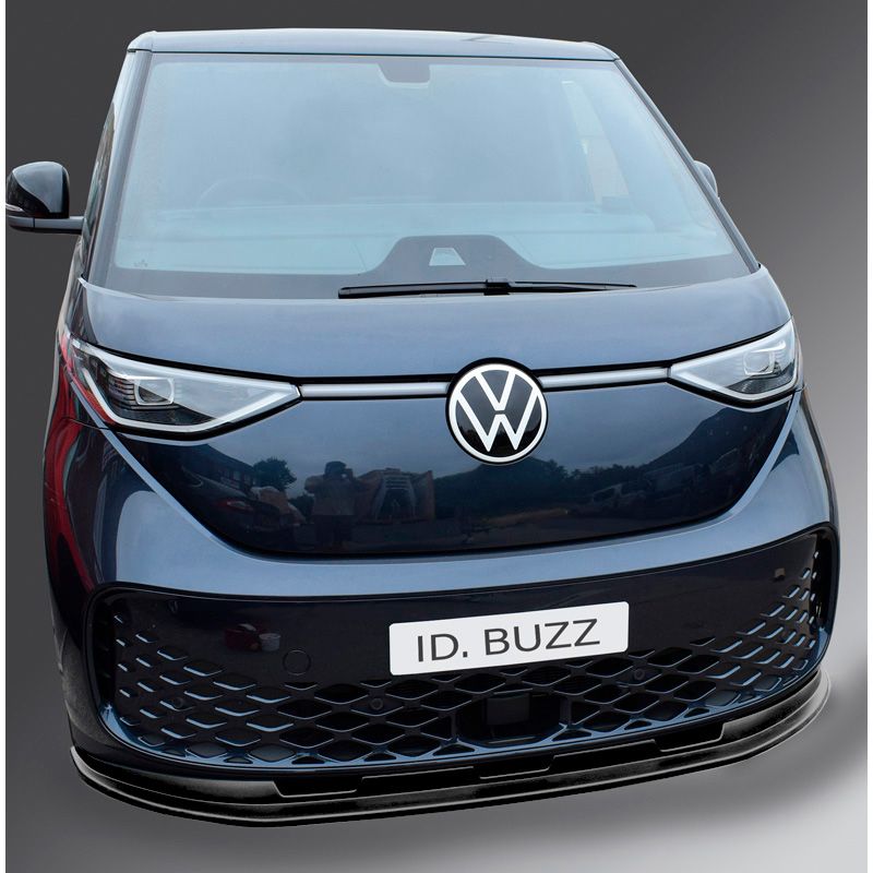 RGM Spoiler avant  sur mesure pour Volkswagen ID.Buzz & ID.Buzz Cargo 2022- - Noir Brillant(ABS)