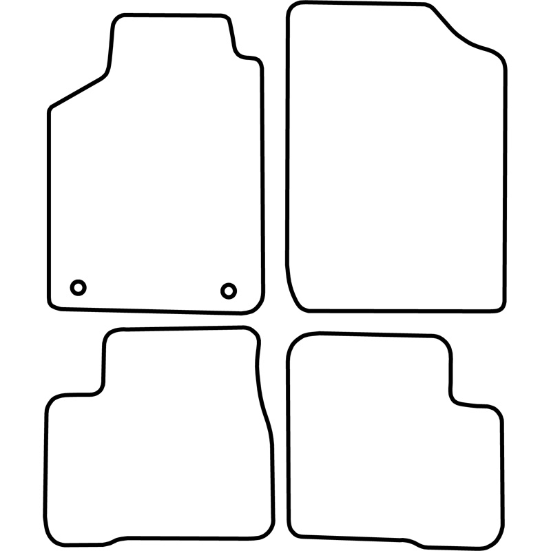Set de tapis de sol sur mesure pour Daihatsu Grand Move 1997-2003