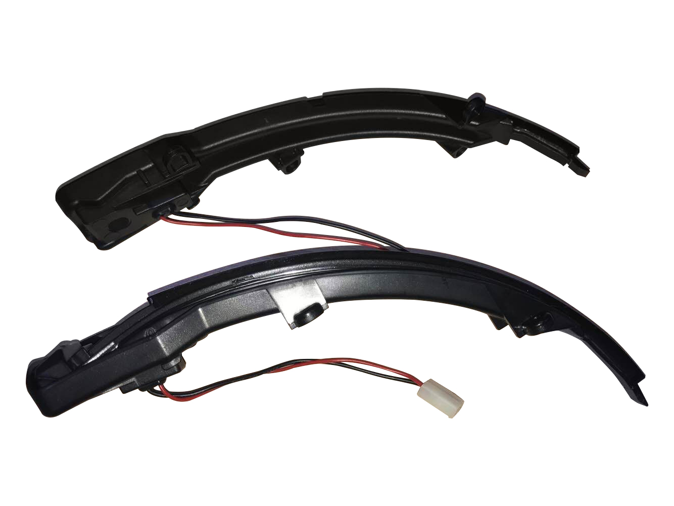 Set de Clignotants de Rétroviseurs LED sur mesure pour Audi Q5 2012-2016 & Q7 2010-2015 - Fumée - incl. Feux Dynamiques