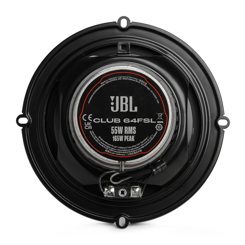 JBL Club Gen3 64FSL 6.5'' (16cm) Set de haut-parleur Coaxial peu profond
