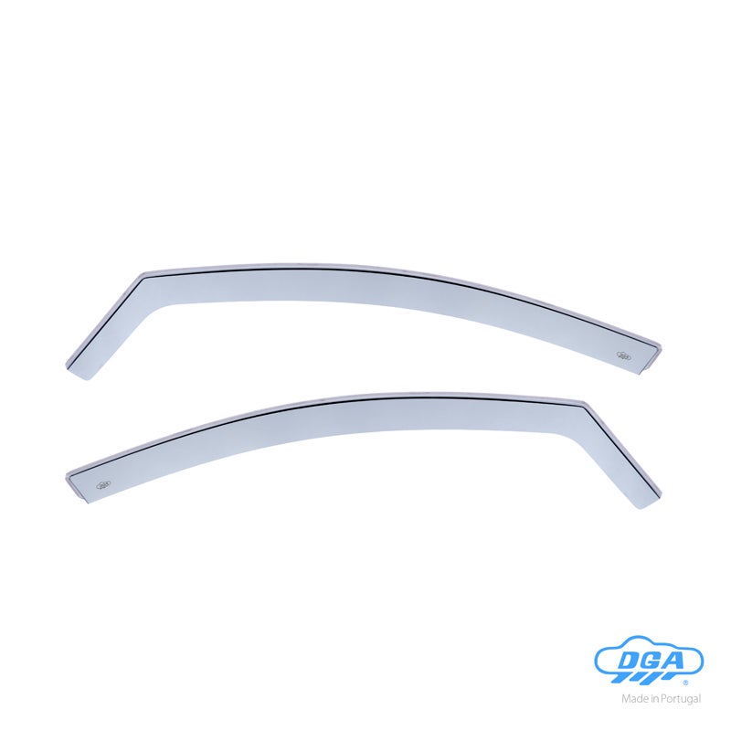 DGA Déflecteurs d'Air sur mesure pour Renault Megane IV HB 5-portes & Grandtour 2016- (2-pièces)