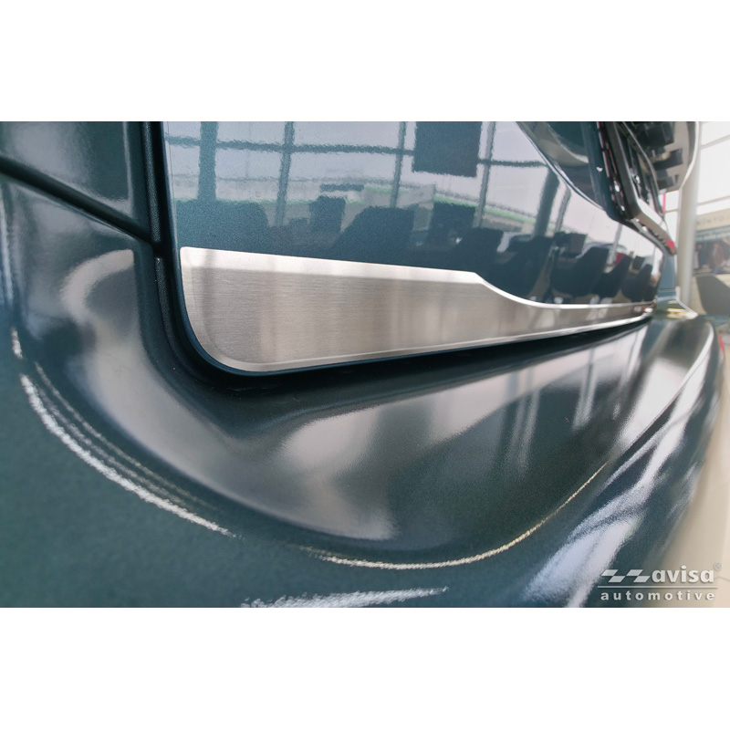 Avisa Revêtement d'habillage du hayon du coffre inox brossé sur mesure pour Toyota Proace City Verso 2019-2024 & Facelift 2024-