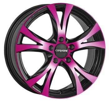 Velgen Carmani 9 Compete roze 7.5x17 5x115 ET42