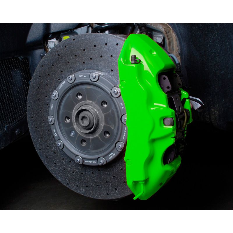 Foliatec Set peinture étriers de freins - NEON vert - 4 Components