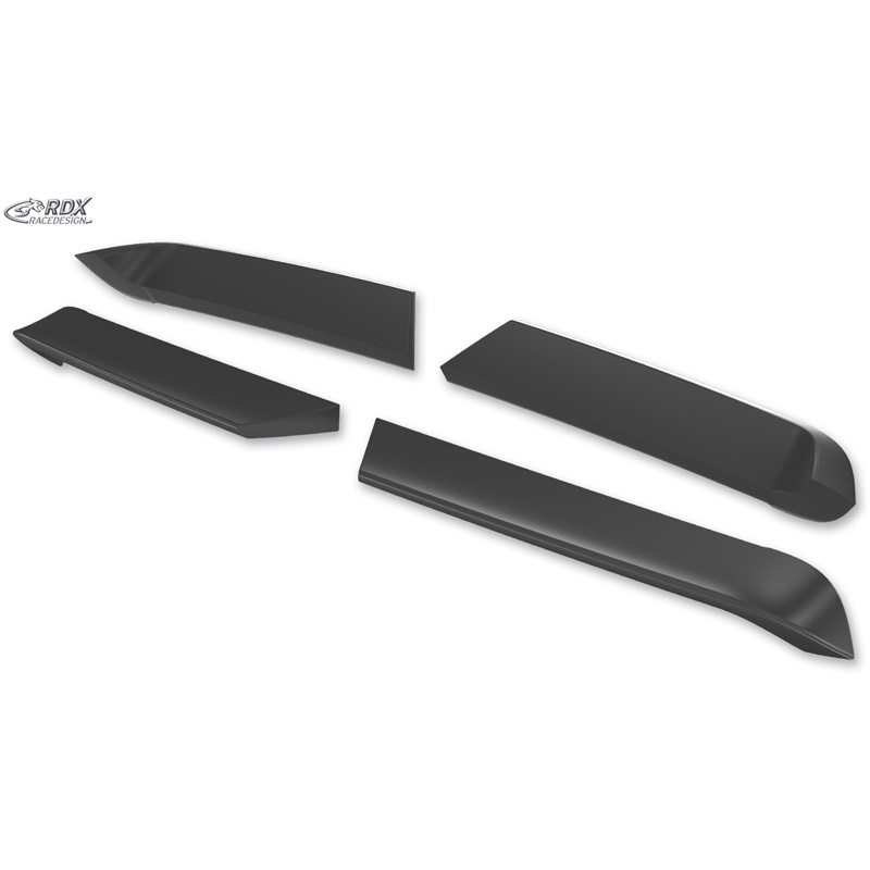 RDX Racedesign Becquet de toit sur mesure pour Renault Master IV / Nissan Interstar 2024- (H2) (avec 2 portes battantes) (PU)