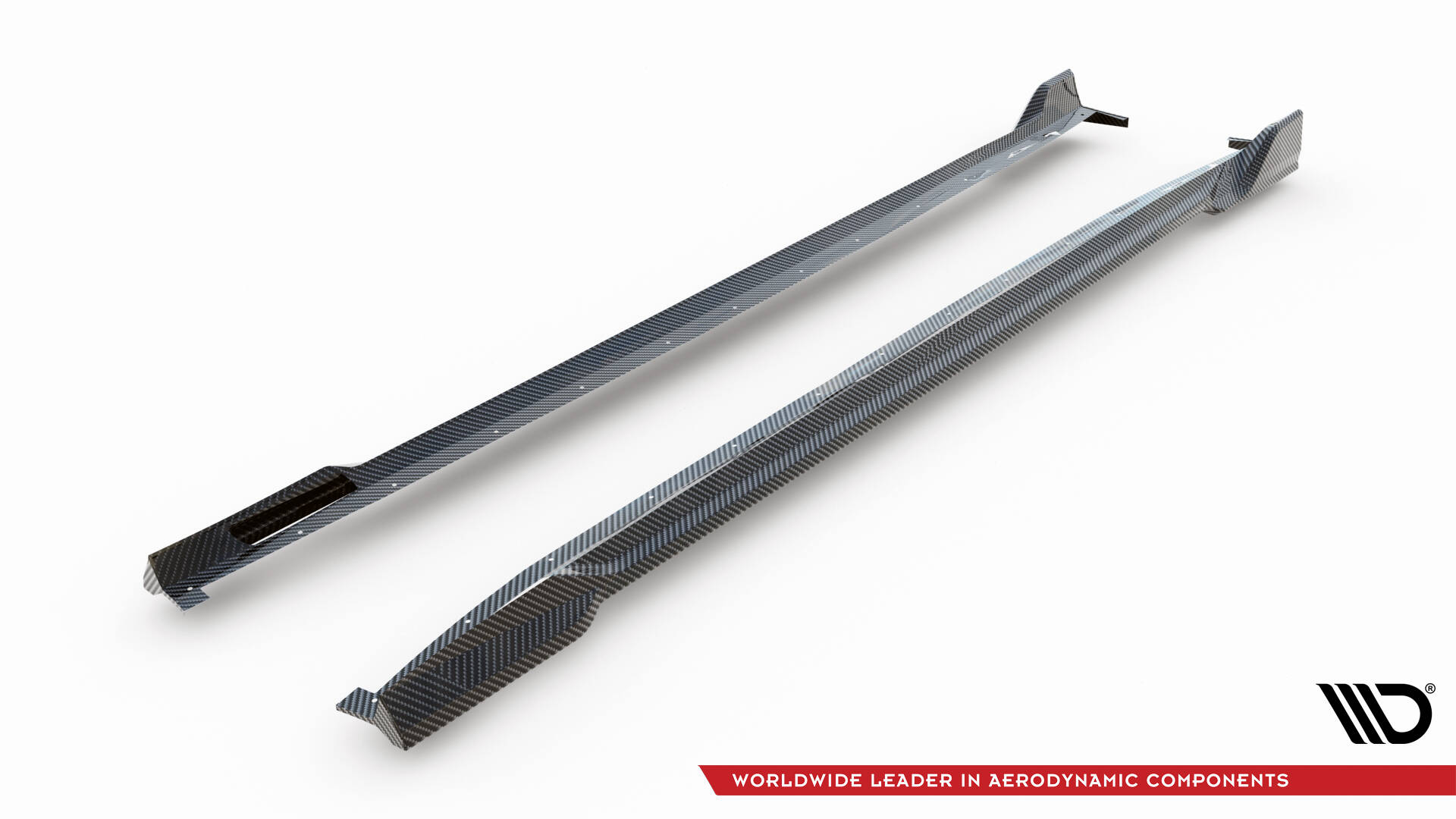 Carbon Fiber Zijskirts passend voor BMW X5 M F95 Facelift Maxton